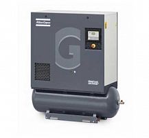 Винтовой компрессор Atlas Copco GA 5-10 270 на ресивере с осушителем