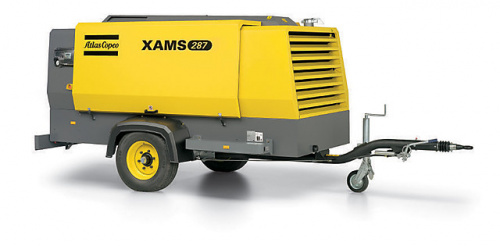 Дизельный компрессор Atlas Copco XAMS 287 Dd характеристики ✔️ описание  128 
