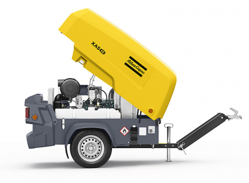 Дизельный компрессор Atlas Copco XAS 68 KD характеристики ✔️ описание 3000 33.0  фото 3