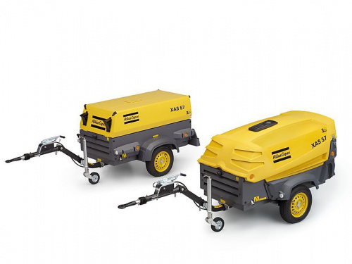 Дизельный компрессор Atlas Copco XAS 57 Dd характеристики ✔️ описание  23,3  фото 3