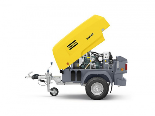 Дизельный компрессор Atlas Copco XAS 38 Kd характеристики ✔️ описание 2000 14,9  фото 4