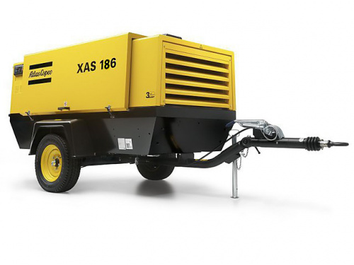 Дизельный компрессор Atlas Copco XAS 186 Dd характеристики ✔️ описание 11000 83.0 