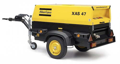 Дизельный компрессор Atlas Copco XAS 47 Dd характеристики ✔️ описание  21,6 