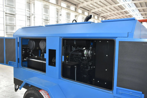 DBM-X80 дизельный винтовой компрессор DACS характеристики ✔️ описание  80  фото 2