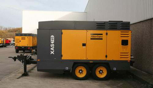 Дизельный компрессор Atlas Copco XAS 746 Cd характеристики ✔️ описание  328  фото 2