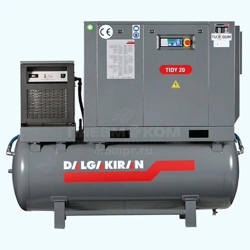 Винтовой компрессор Dalgakiran Tidy20-7,5 500D Compact характеристики ✔️ описание
