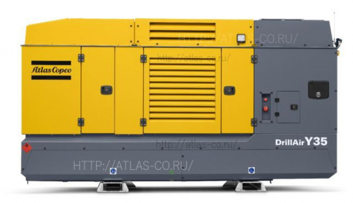 Дизельный компрессор Atlas Copco Y 35 характеристики ✔️ описание 40000 478  фото 2