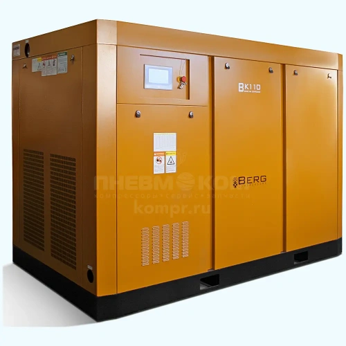 Винтовой компрессор Berg ВК-110 16 (IP54) Винтовой компрессор Berg ВК-110 16 (IP54) характеристики ✔️ описание