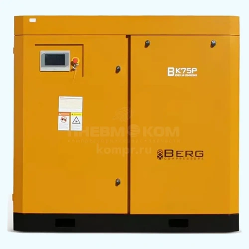 Винтовой компрессор Berg ВК-75Р 16 (IP54) Винтовой компрессор Berg ВК-75Р 16 (IP54) характеристики ✔️ описание