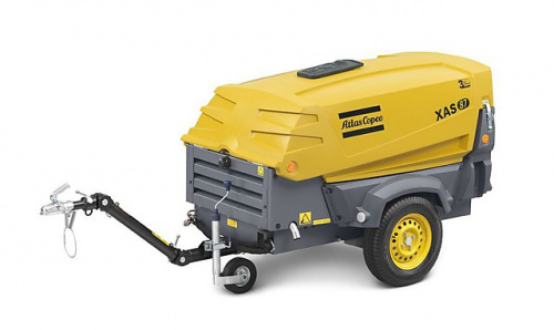 Дизельный компрессор Atlas Copco XAS 87 Kd характеристики ✔️ описание  33 