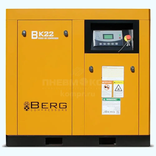 Винтовой компрессор Berg ВК-22 16 (IP54) характеристики ✔️ описание