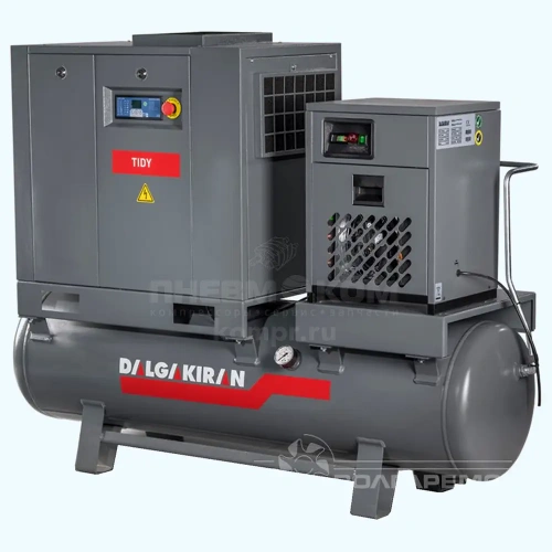 Винтовой компрессор Dalgakiran Tidy3-7-500D Compact Винтовой компрессор Dalgakiran Tidy3-7-500D Compact характеристики ✔️ описание