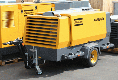 Дизельный компрессор Atlas Copco XAMS 287 Dd характеристики ✔️ описание  128  фото 2
