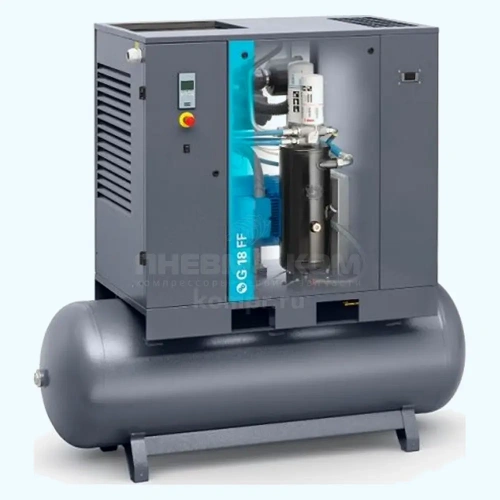 Винтовой компрессор Atlas Copco G18 13FF TM характеристики ✔️ описание фото 2