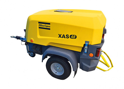 Дизельный компрессор Atlas Copco XAS 48 KD характеристики ✔️ описание 2000 18,5 