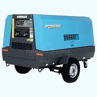 Дизельный компрессор Airman PDS185SC на шасси
