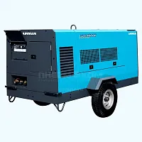 Дизельный компрессор Airman PDSH600S на шасси