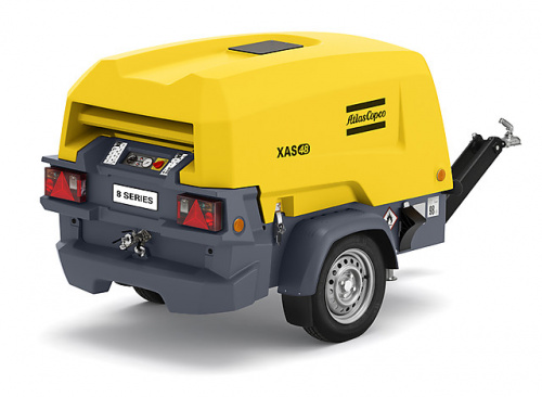 Дизельный компрессор Atlas Copco XAS 48 KD с генератором характеристики ✔️ описание  26,5 