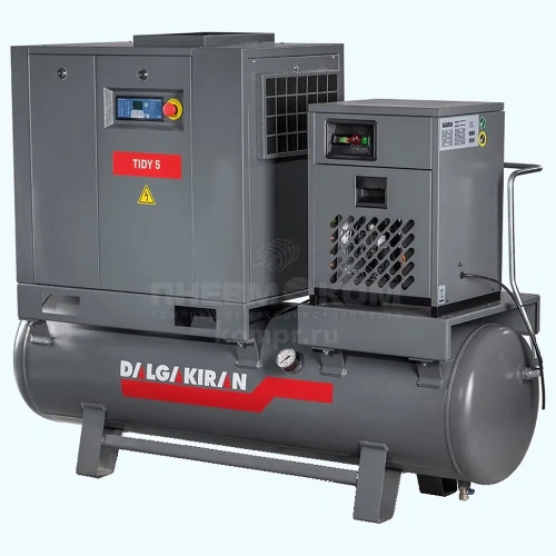 Винтовой компрессор Dalgakiran Tidy5-7,5 250D Compact характеристики ✔️ описание