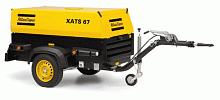 Дизельный компрессор Atlas Copco XATS 67 Dd  21,6 