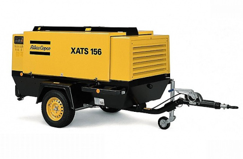 Дизельный компрессор Atlas Copco XATS 156 Dd характеристики ✔️ описание 10000 83 