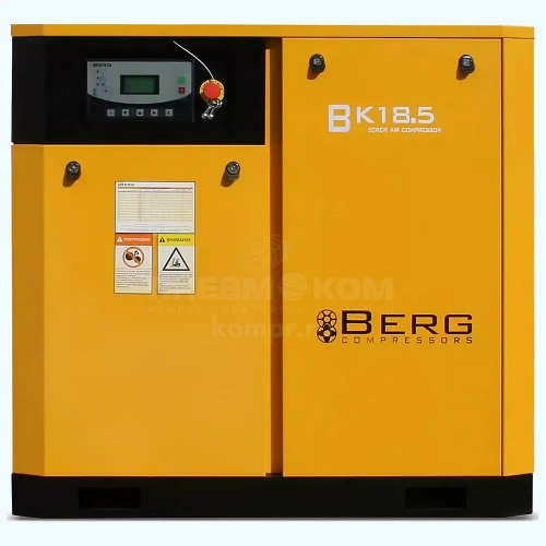 Винтовой компрессор Berg ВК-18.5-E 16 (IP54) Винтовой компрессор Berg ВК-18.5-E 16 (IP54) характеристики ✔️ описание