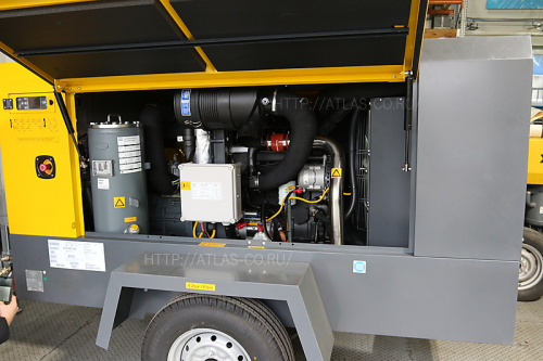 Дизельный компрессор Atlas Copco XAHS 400 PACE характеристики ✔️ описание 11000 93  фото 7